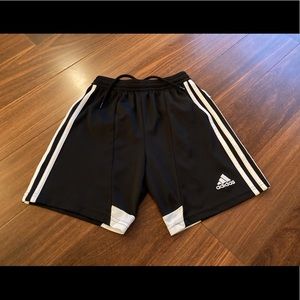 Boys Black Adidas Shorts